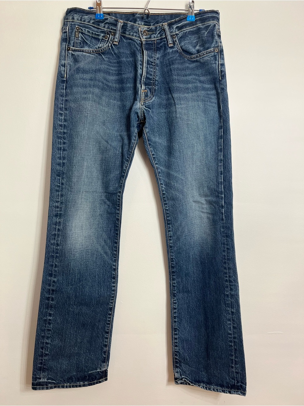 Men’s Abercrombie & Fitch Remsen Low Rise Slim Straight Jeans